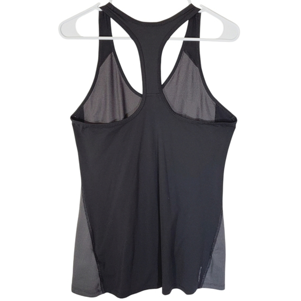 2010 * The North Face Flash Dry Racer Back Tank Gray Black Size M - Picture 2 of 10